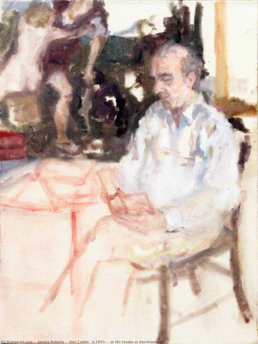 Alec Cobbe (b.1945), In His Studio At Hatchlands — Amelia Roberts