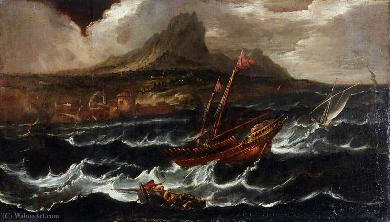 Seascape — Agostino Tassi
