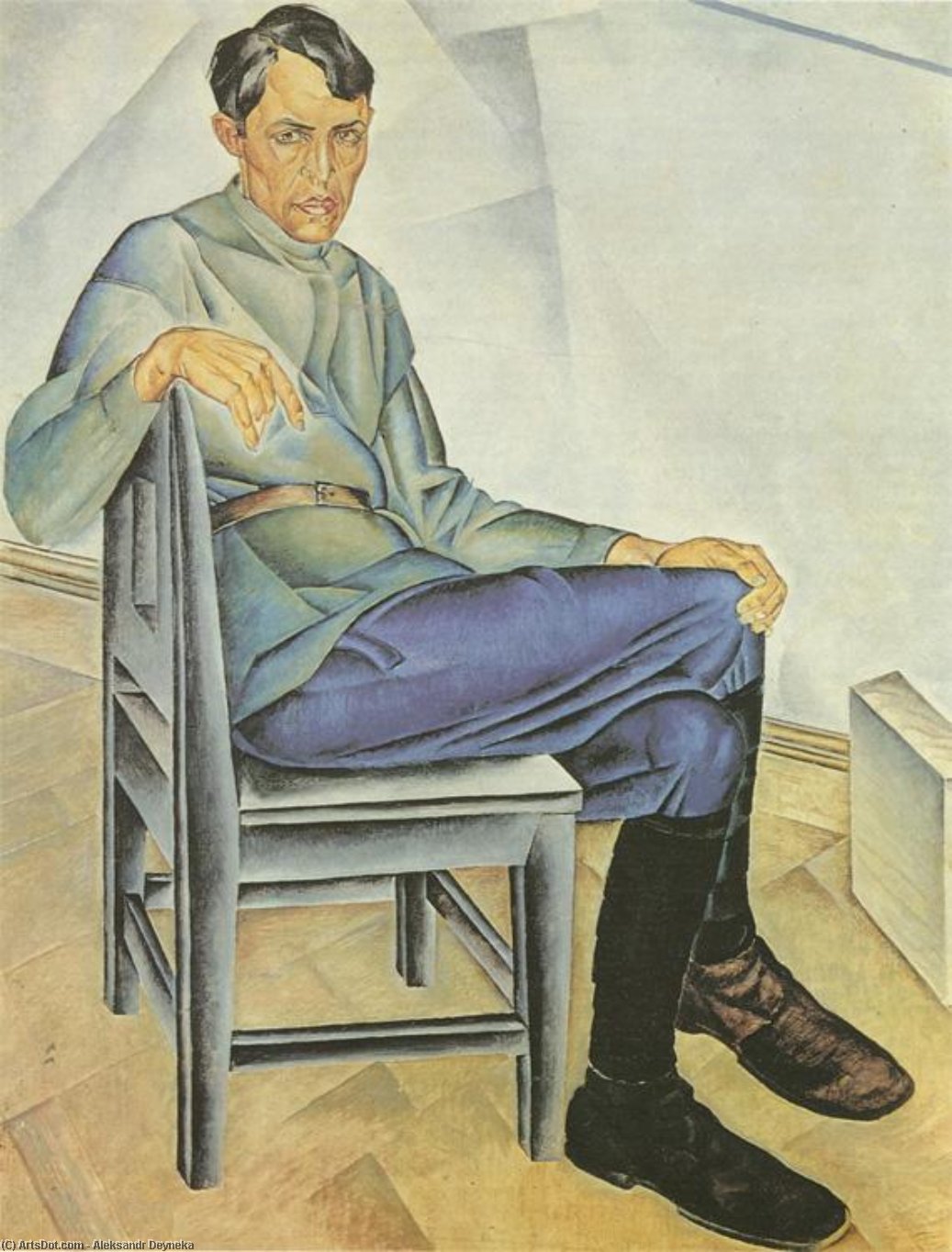 Portrait Of The Artist K.a. Vyalov — Aleksandr Deyneka