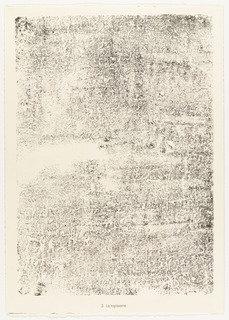 The Tapistry (la Tapisserie) From The Portfolio Territories (territoires) From Phenomena (les Phénomènes) — Jean Philippe Arthur Dubuffet