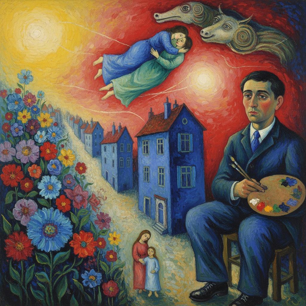 The Painter’s Reverie: A Symphony Of Floating Memories — Marc Duvallier