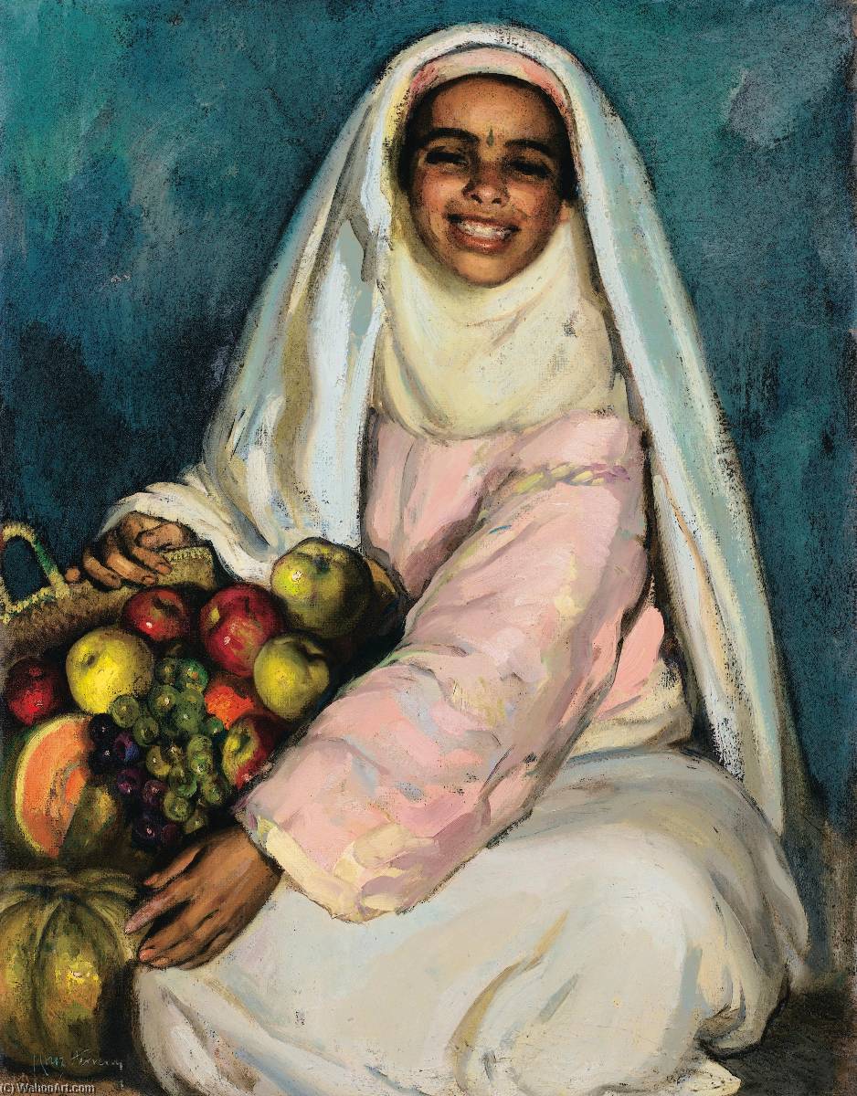 La Petite Marchande De Fruits — José Herrerilla Cruz Herrera
