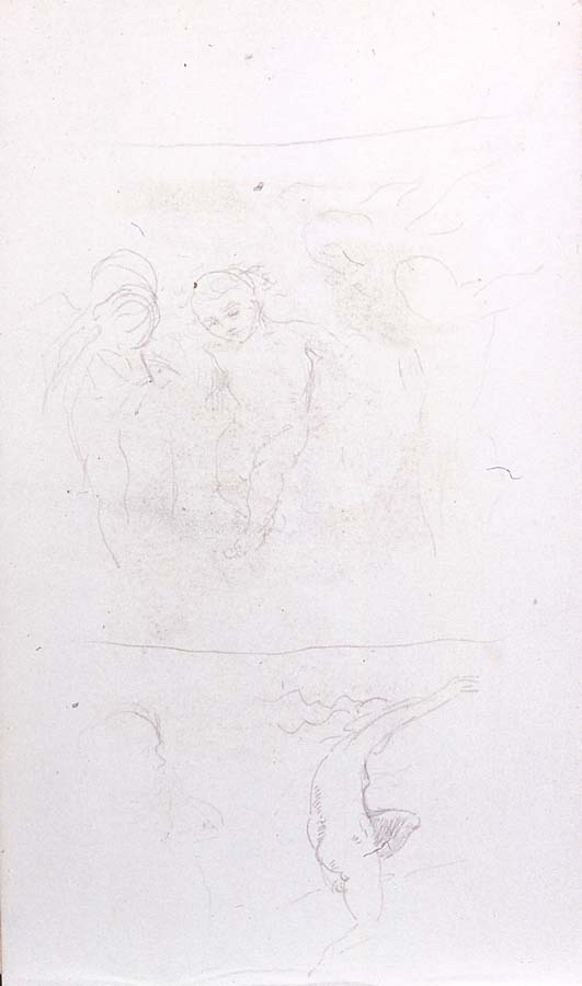Nude Children And Females — John La Farge
