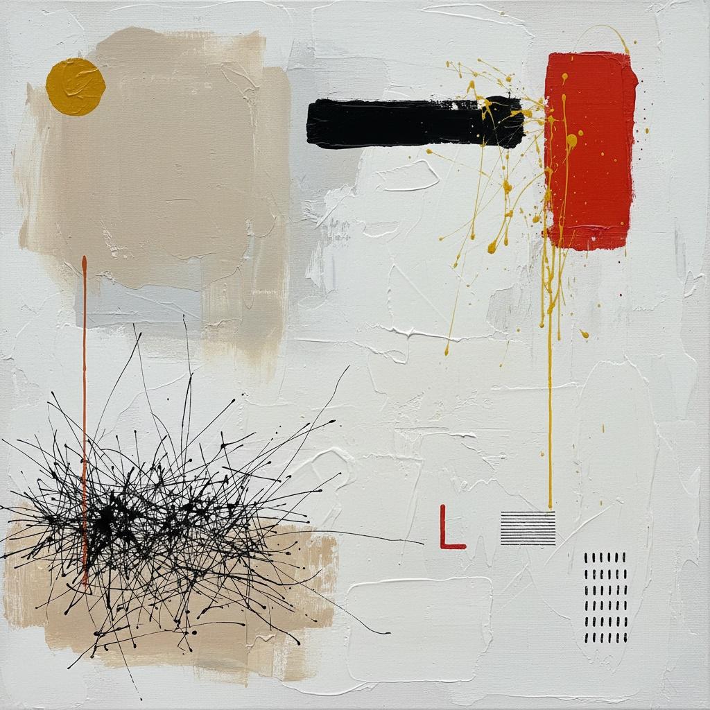 Fragmented Equilibrium: A Singular Study Of Geometric Tension And Organic Chaos — Laurent Fabre