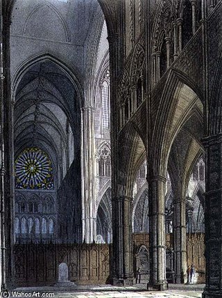 Across The Transept From Poet's Corner — Frederick Mackenzie