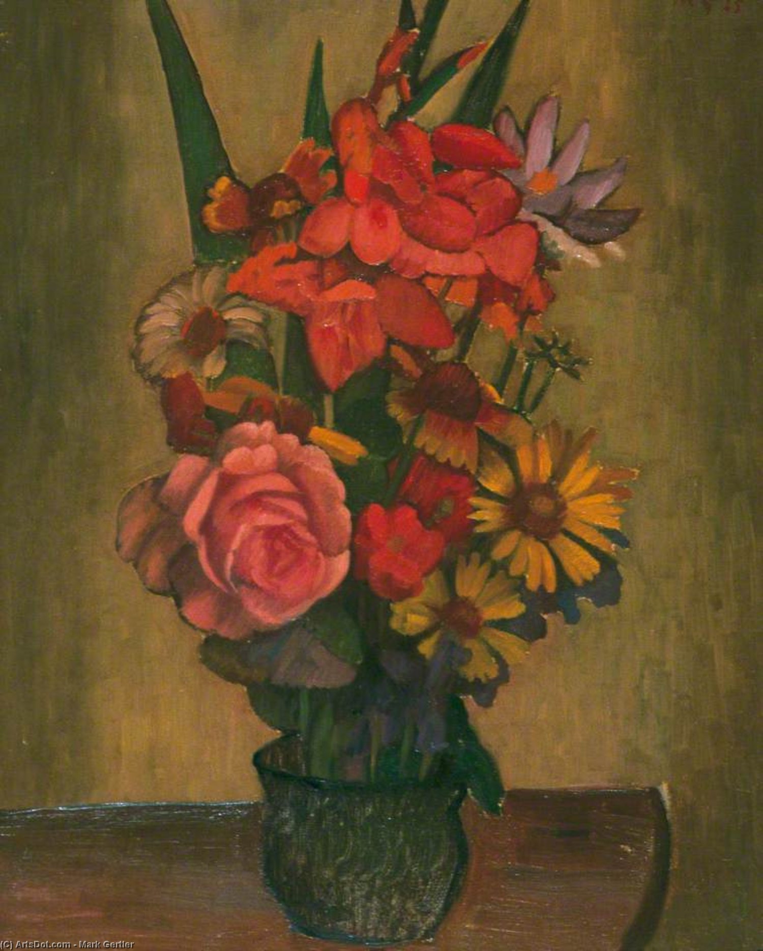 Bouquet Of Flowers — Марк Гертлер