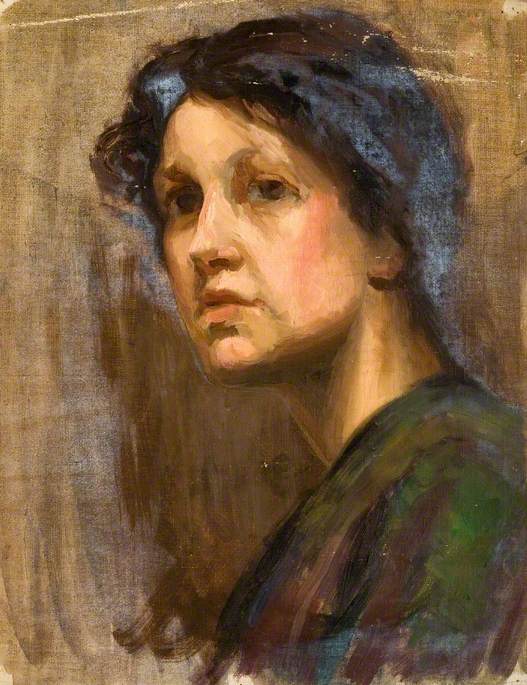 Portrait Of A Young Woman — Kate Ethel Cowderoy