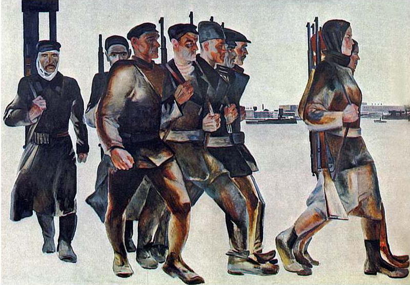 The Defense Of Petrograd — Aleksandr Deyneka