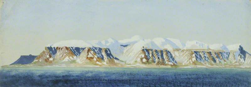 North End Of Is Fiord, Spitsbergen — Roger Pocock