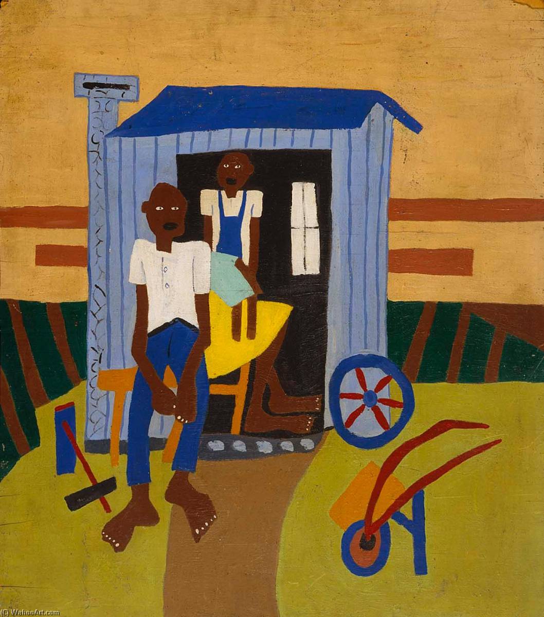 Deep South (or) Father And Son — William H. Johnson