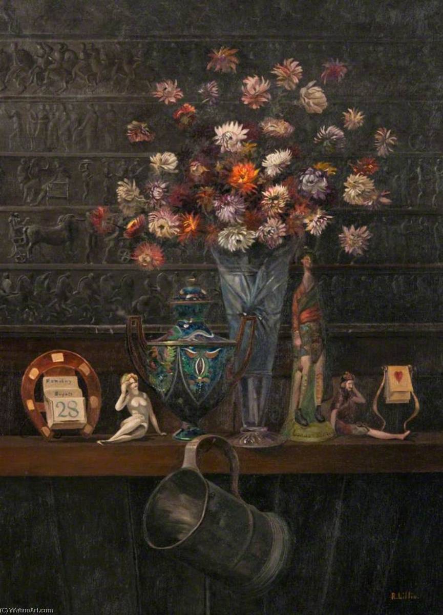 Part Of My Studio Mantel — Robert Lillie