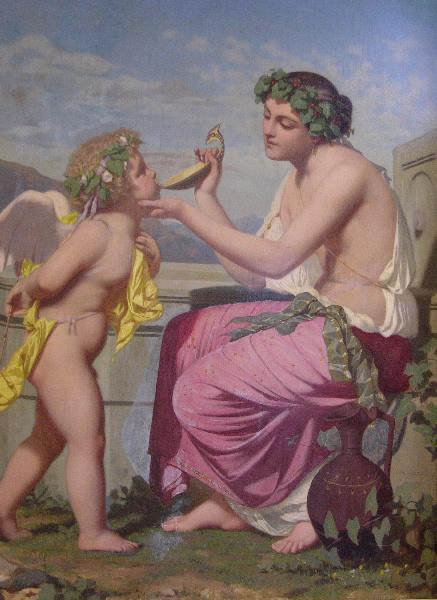L'amour Nourri Par La Muse — Jacques Victor Eugène Froment Delormel