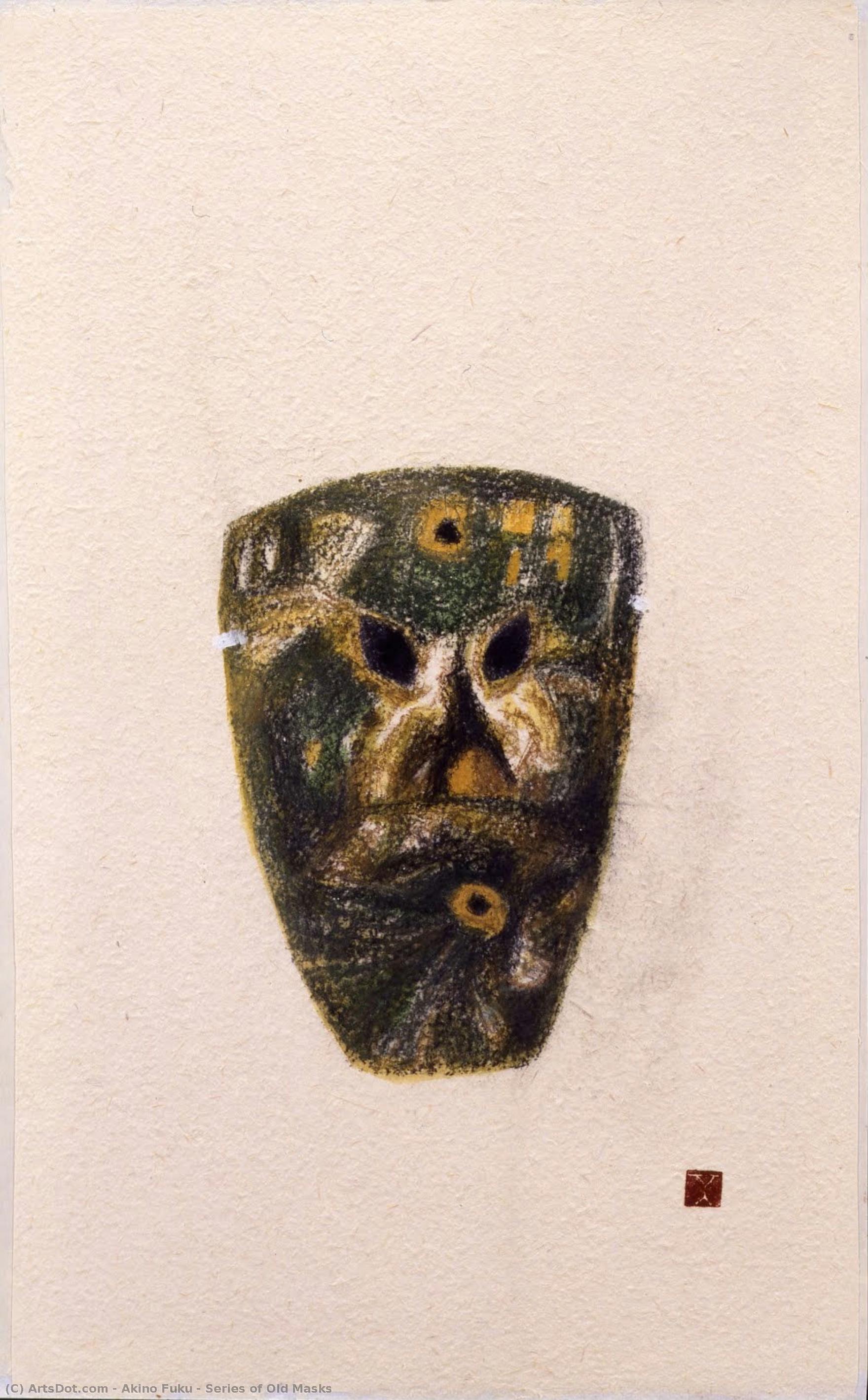 Series Of Old Masks — Akino Fuku