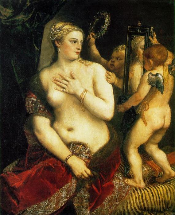 Venus With Mirror — ティツィアーノ