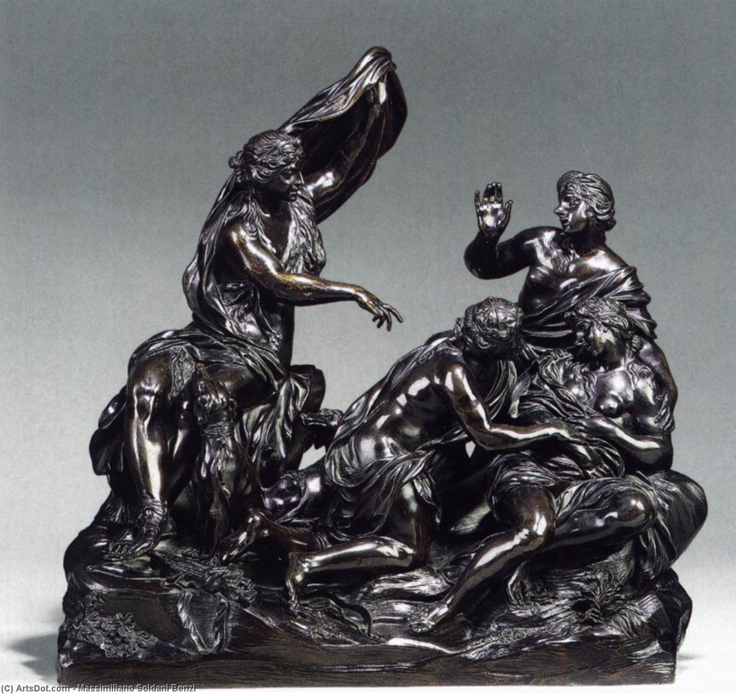 Diana And Callisto — Massimiliano Soldani-benzi