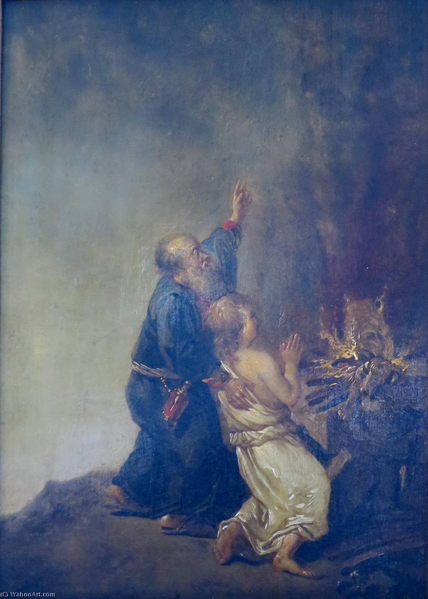 The Sacrifice Of Isaac — Christian Wilhelm Ernst Dietrich Dietrich