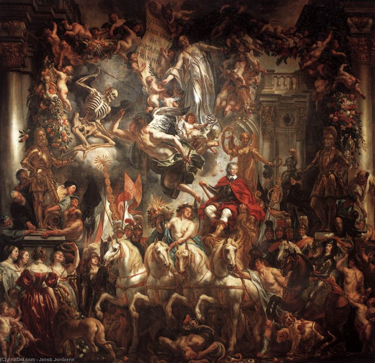 El Triunfo De Federico Enrique — Jacob Jordaens