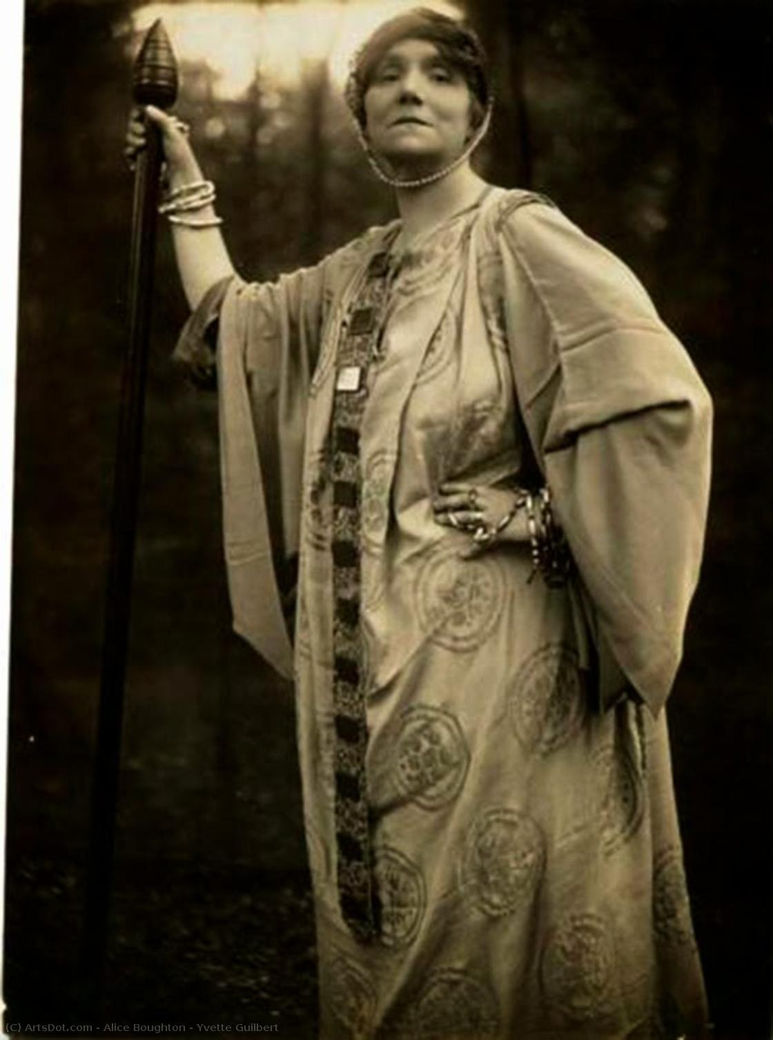 Yvette Guilbert — Alice Boughton