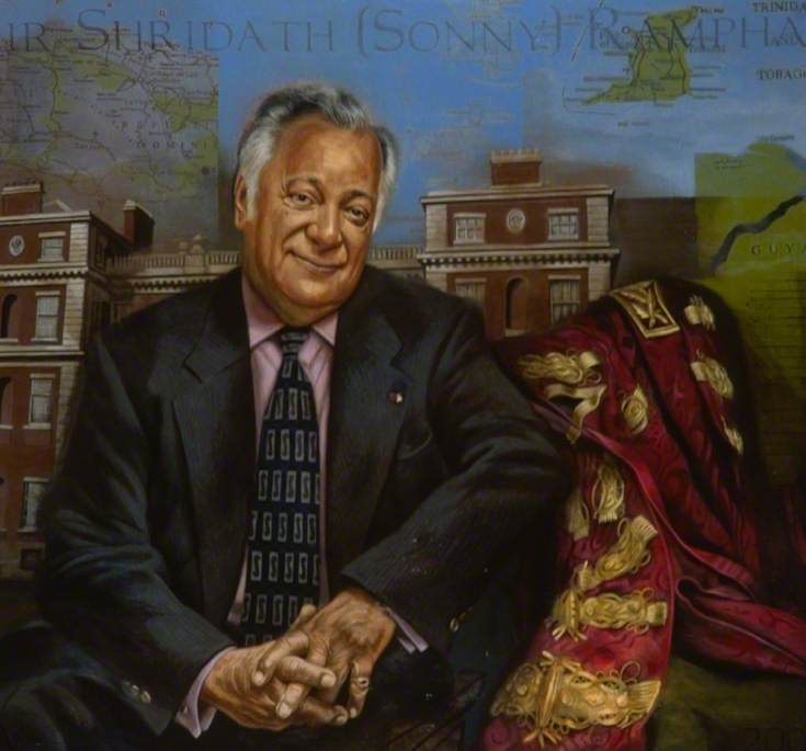 Sir Shridath Ramphal (b.1928), Chancellor Of The University (1989–2002) — Tom Wood