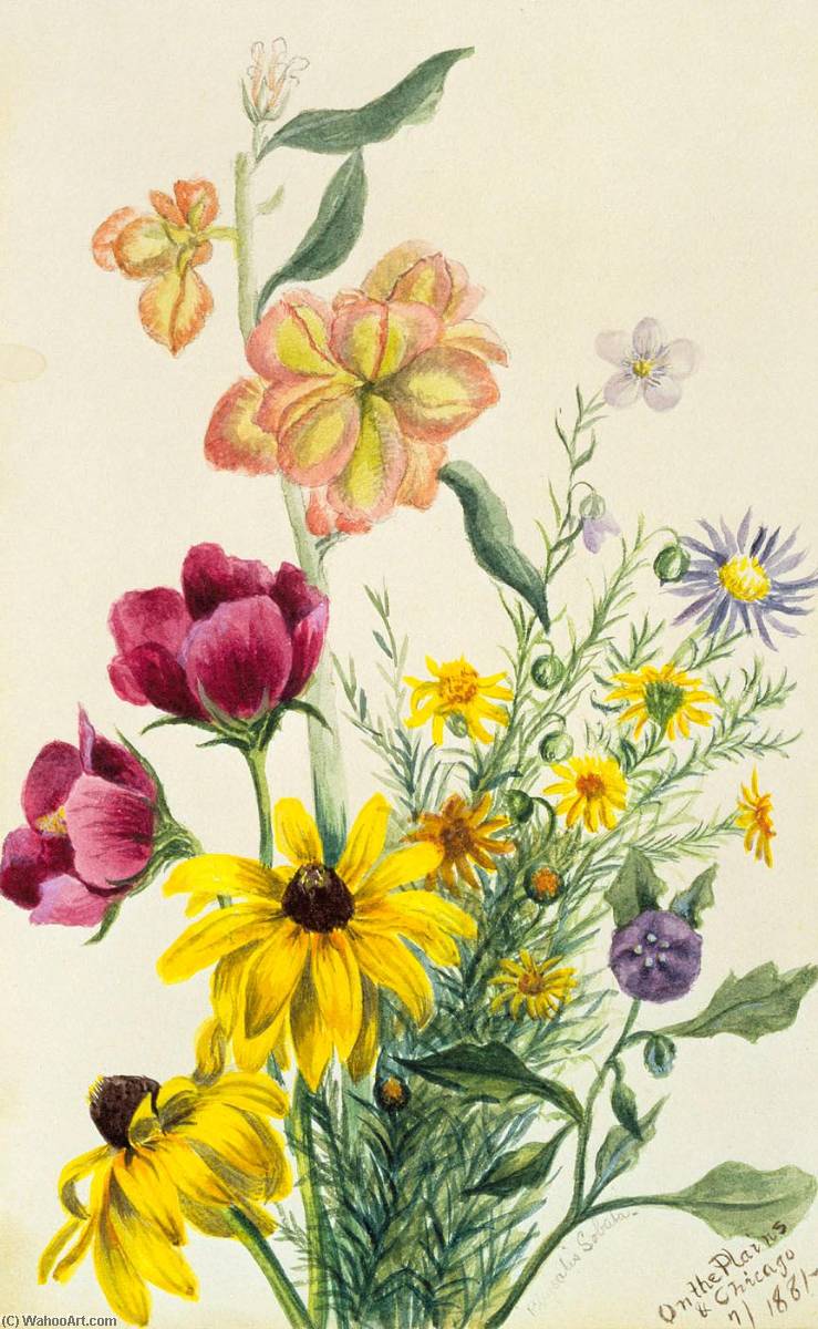 Group Of Flowers — Meri Moris Voks Volkot