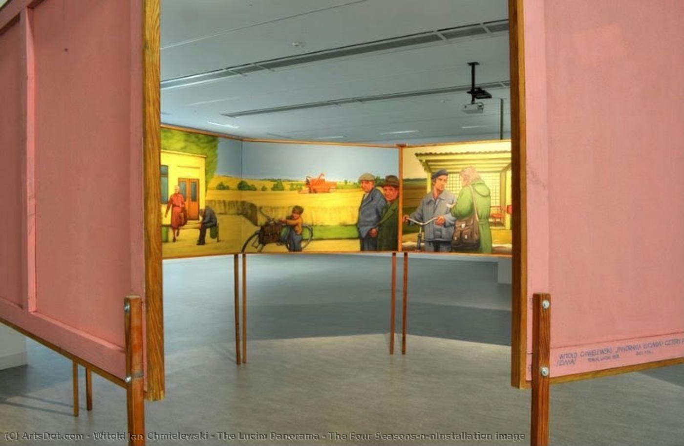 The Lucim Panorama - The Four Seasons\n\ninstallation Image — Witold Jan Chmielewski