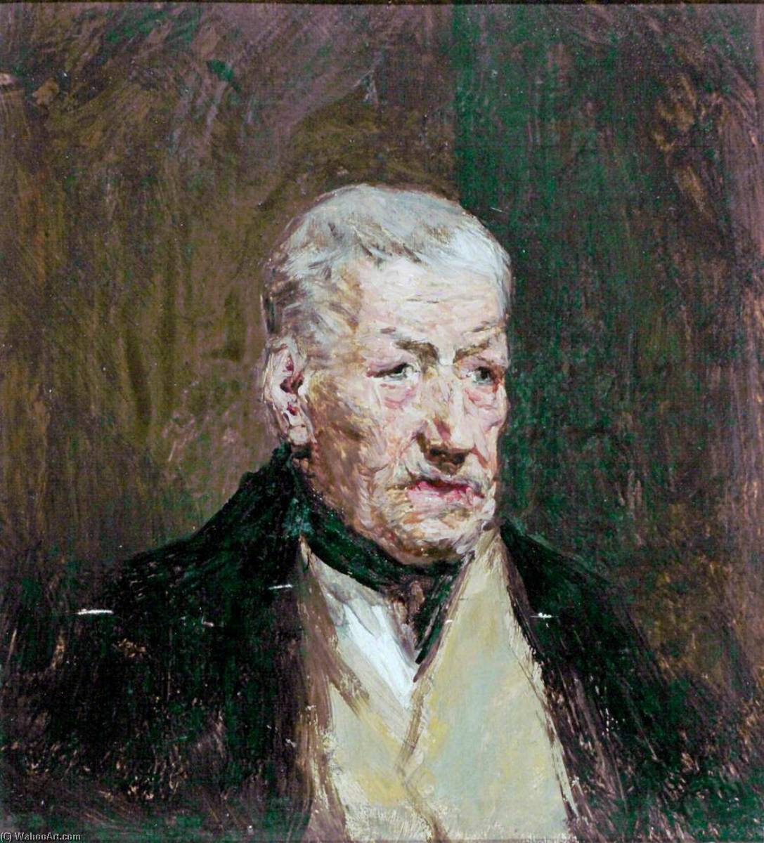 Study For A Portrait Of A Man — John Burr