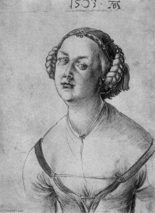 Portrait Of A Young Woman — Albrecht Dürer