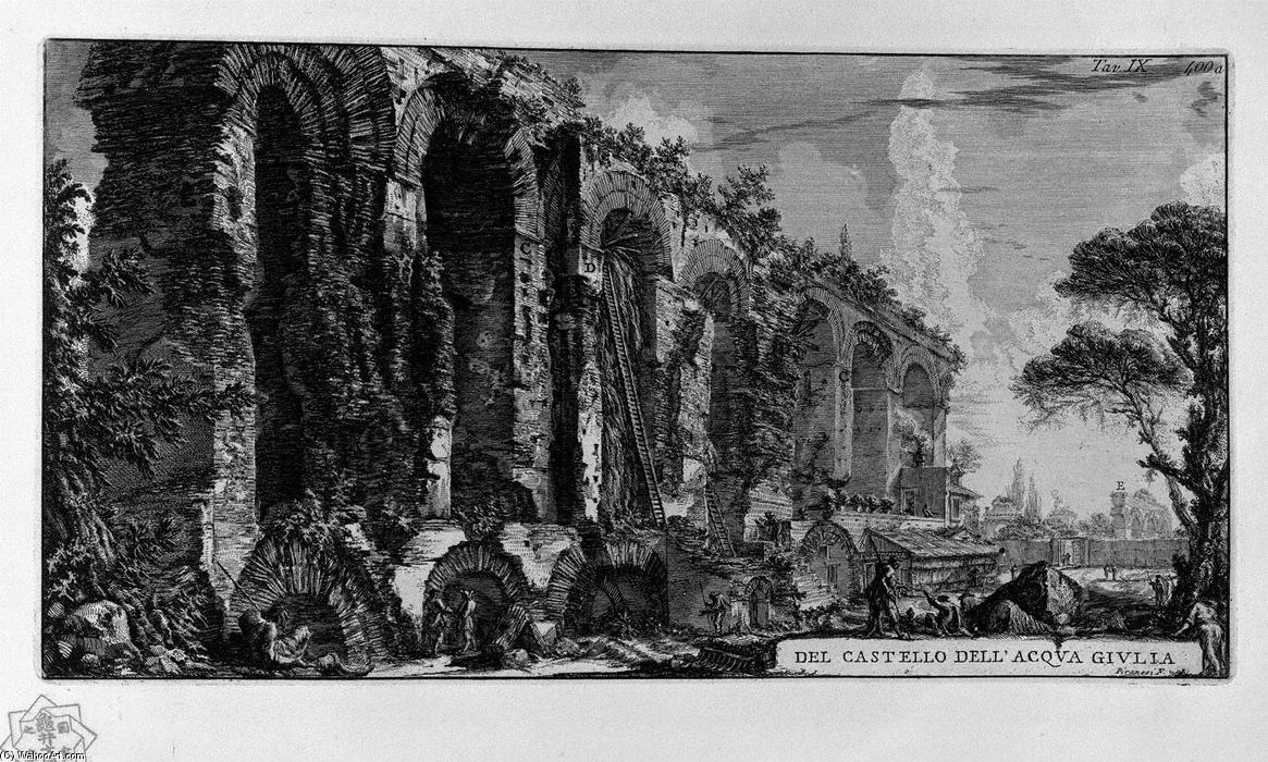 Perspective Of The Ruins Of The Aqueduct — Giovanni Battista Piranesi
