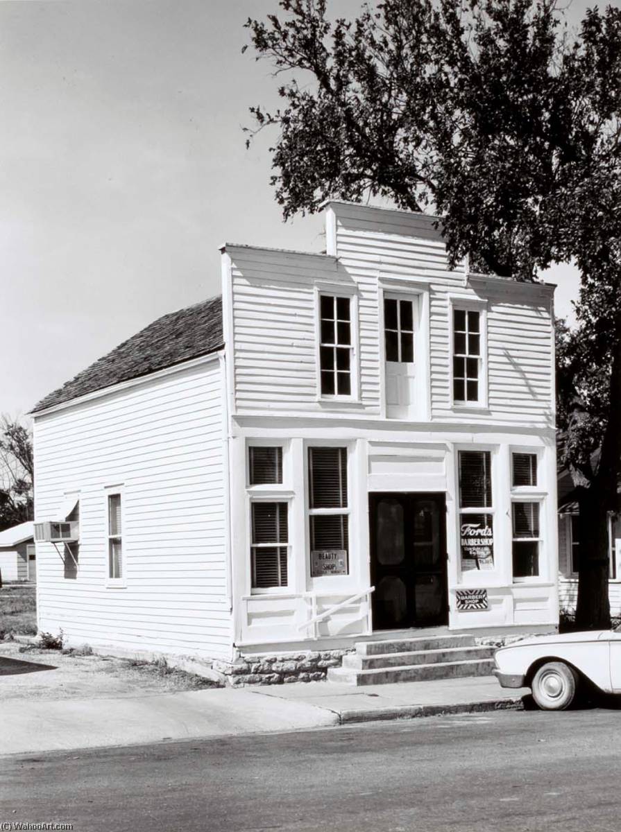 Barber Shop, From The Kansas Documentary Survey Project — James Lyle Enyeart
