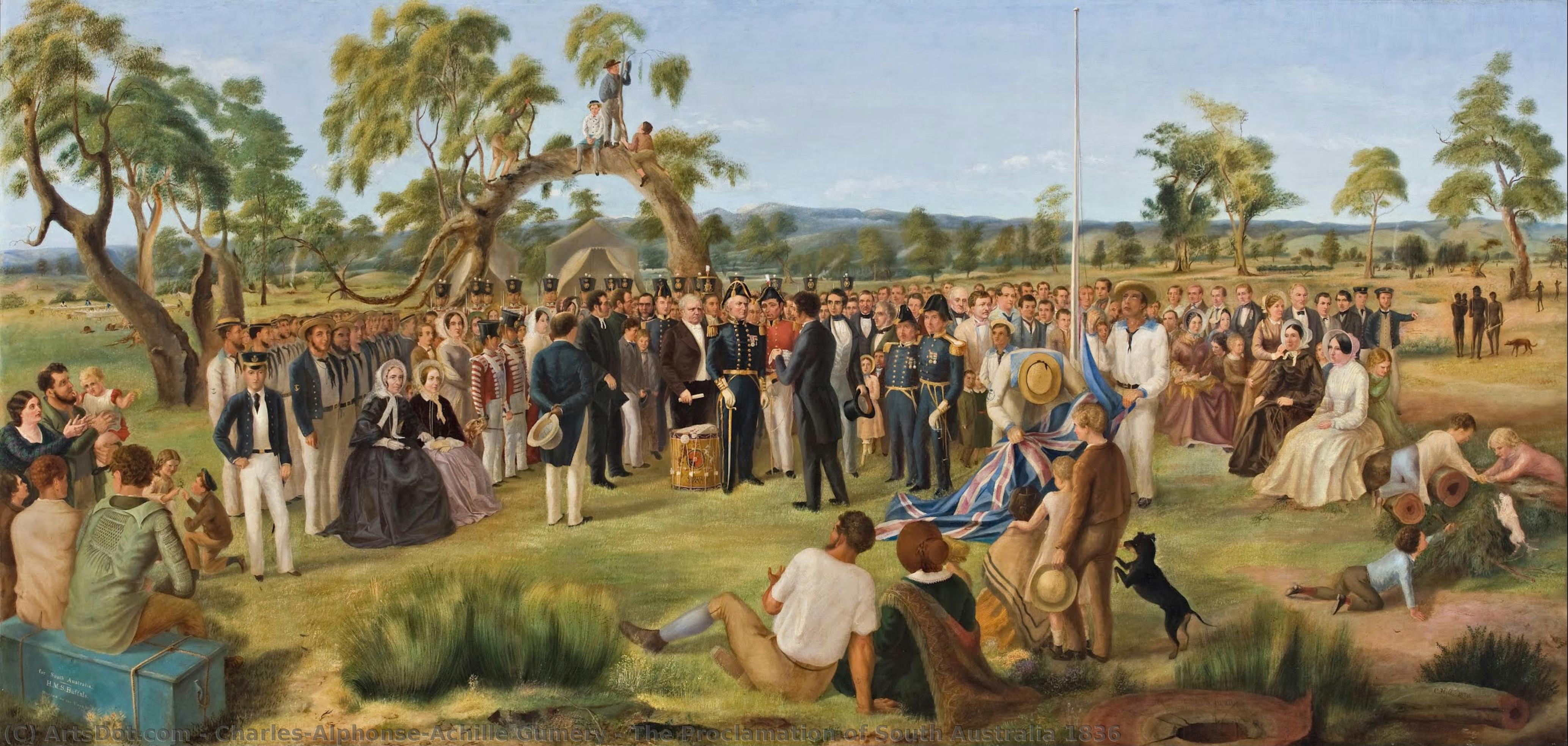 The Proclamation Of South Australia 1836 — Charles-alphonse-achille Guméry
