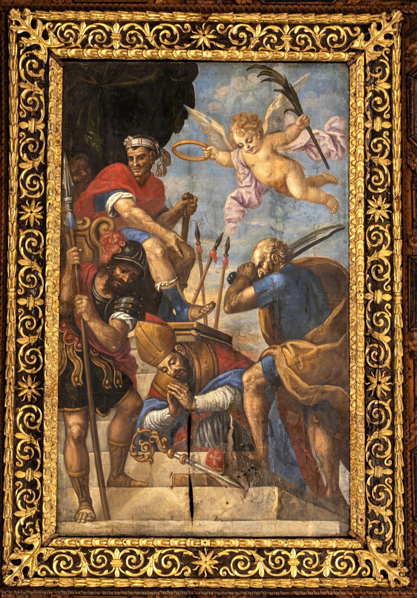 Martyrdom Of Saint Orontius - Duomo Of Lecce — Giulio Cesare Russo (lawrence Of Brindisi)