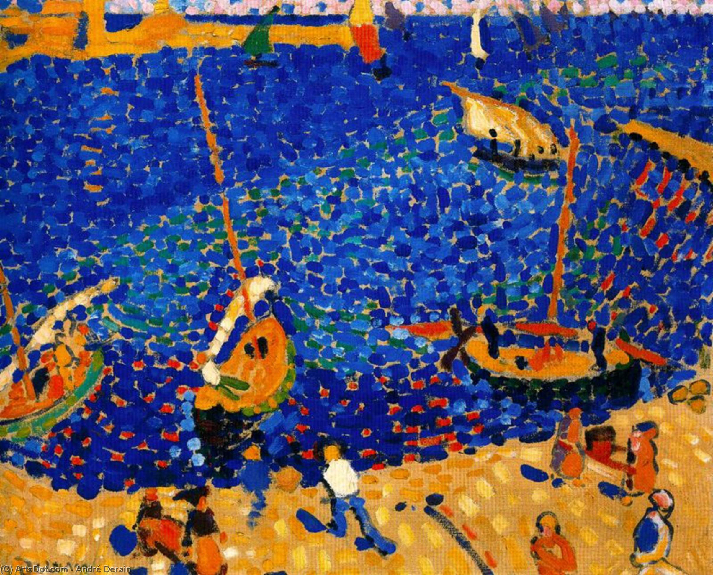 Boats At Collioure — Андре Деран