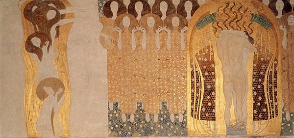 Beethoven Frieze(detail)01 — Gustav Klimt