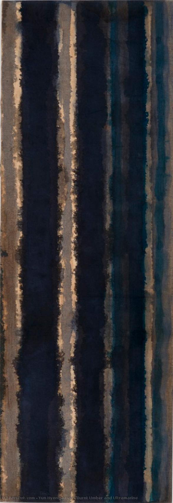 Burnt Umber And Ultramarine — Yun Hyong–keun