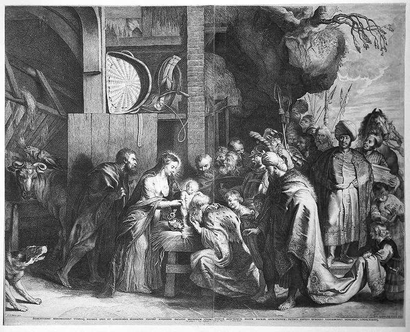 The Adoration Of The Magi. — Lucas Vorsterman