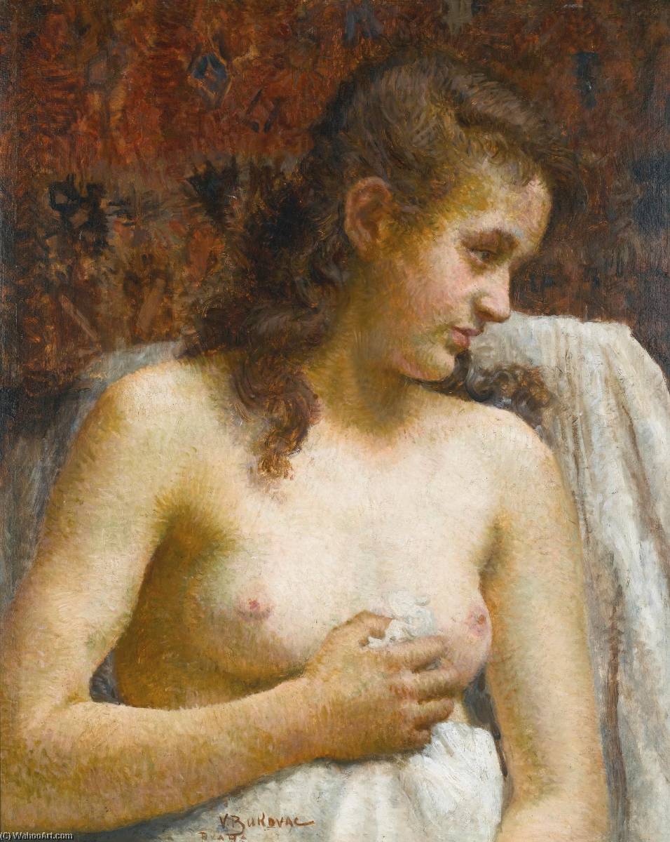 In The Boudoir — Vlaho Bukovac