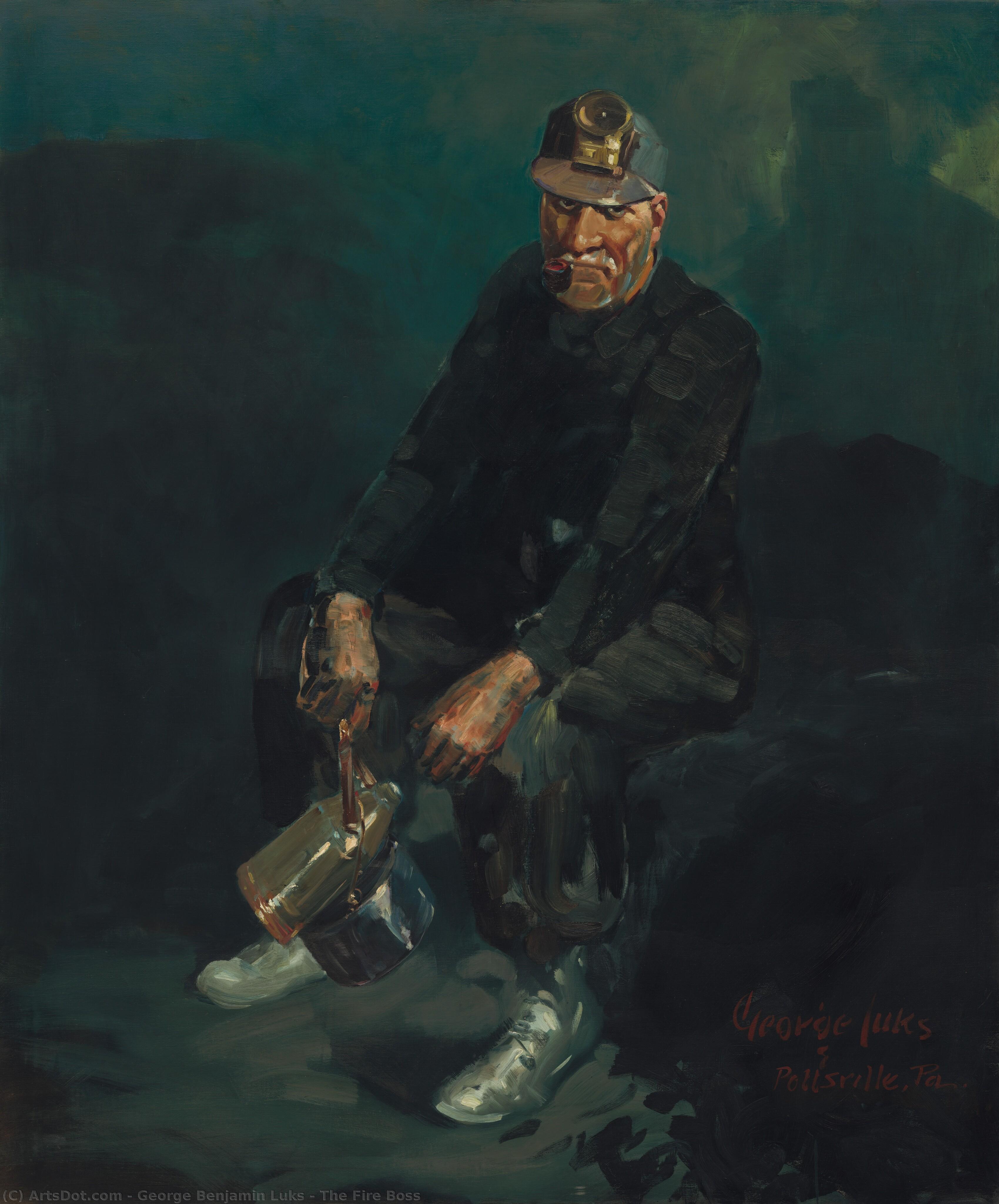 The Fire Boss — Георг Люкс