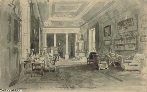 Sitting Room Of H.i.h. The Crown Princess Of Germany — William Simpson