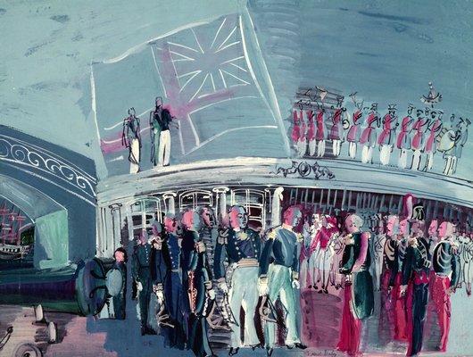 The Surrender Of The Frigate — Raoul Dufy