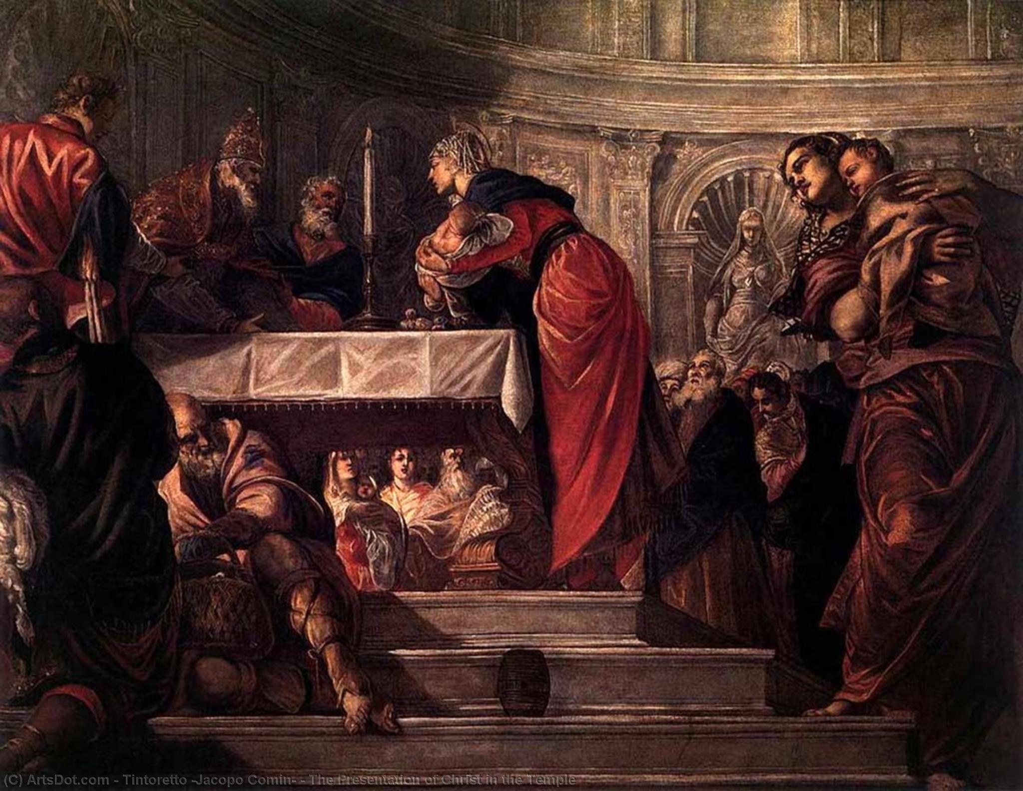 La Presentación De Cristo En El Templo — Jacopo Tintoretto