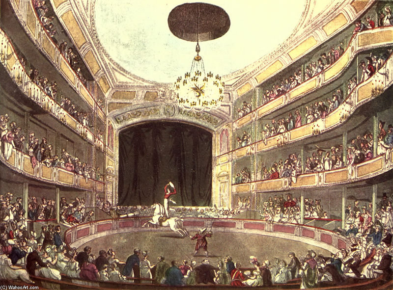 Astley's Amphitheatre — William Henry Pyne