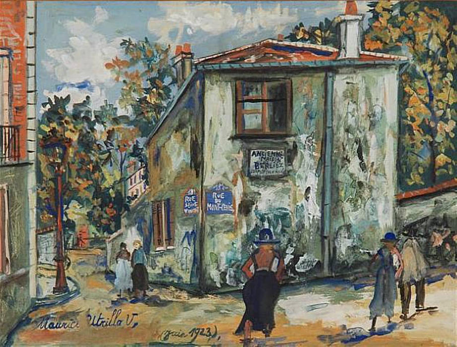 Mont-cenis Street — Maurice Utrillo