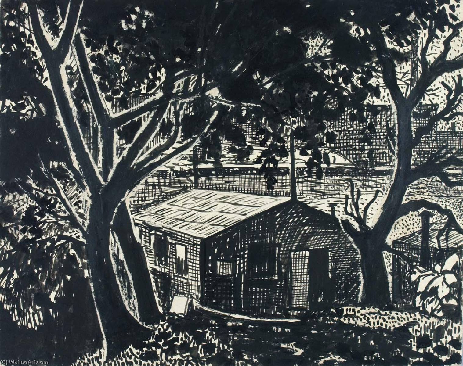 Untitled (house In The Woods) — Henry Lyman Saÿen