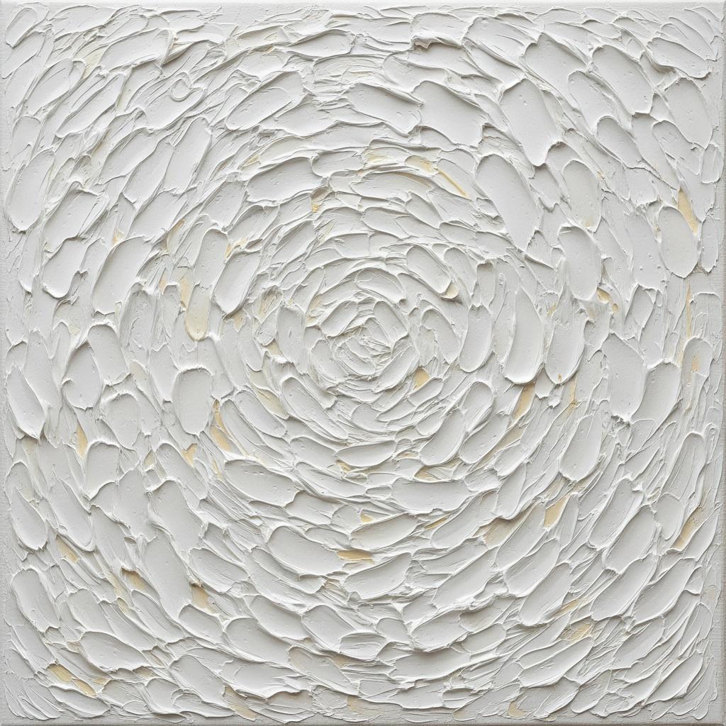 The Ethereal Resonance Of Sculptural Alabaster Waves In Infinite Radial Motion — David Moreau