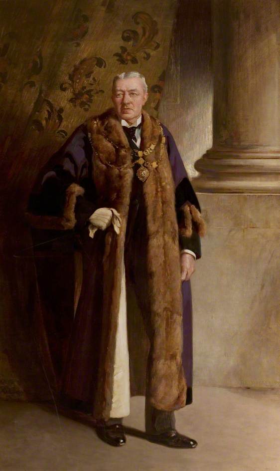 J. W. Holmes, Esq., Mayor Of East Retford (1886, 1891 1901) — Frederick Hall