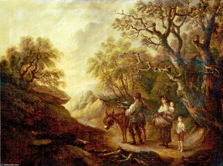 The Woodcutter's Family — Thomas Barker