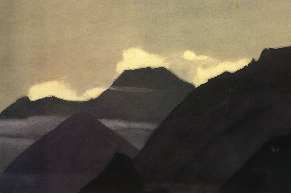 Kuluta. Mountains Before The Sunset. — Nikolai Konstantinowitsch Roerich