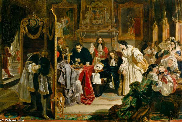 Receiving The News Of The Landing Of William Of Orange — Edward Matthew Ward