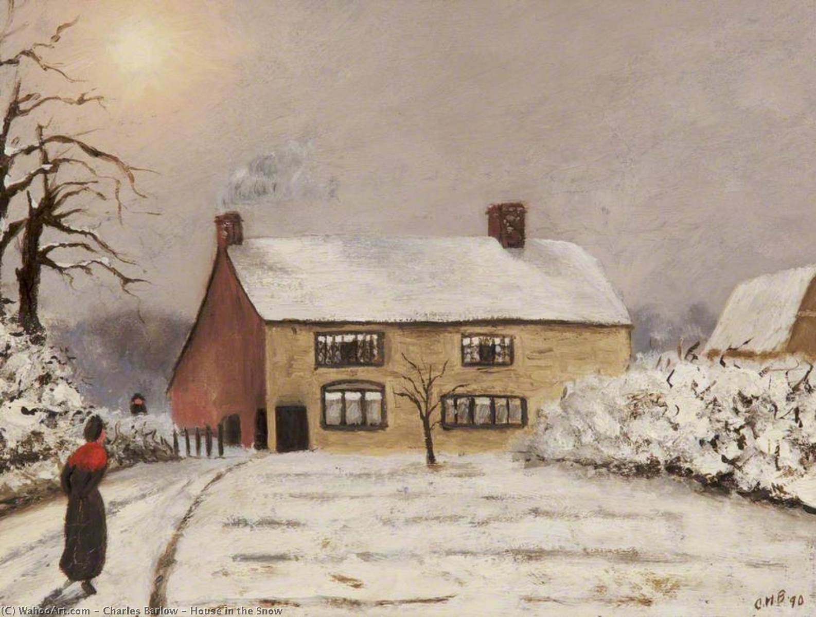 House In The Snow — Charles Barlow