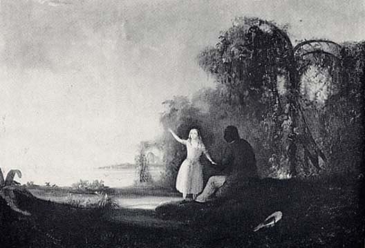 Uncle Tom And Little Eva, (painting) — Robert Seldon Duncanson